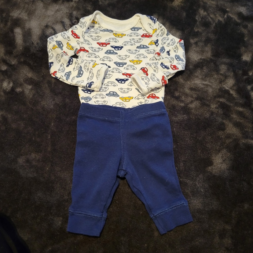 Lot Of 11 Newborn Baby Clothing Outfits One-Piece Outfits Summer Carter-Gerber - Picture 3 of 6